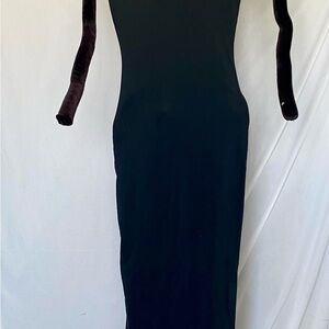 Zara Strapless Black Dress